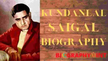Kundanlal Saigal Biography