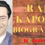 Raj Kapoor Biography