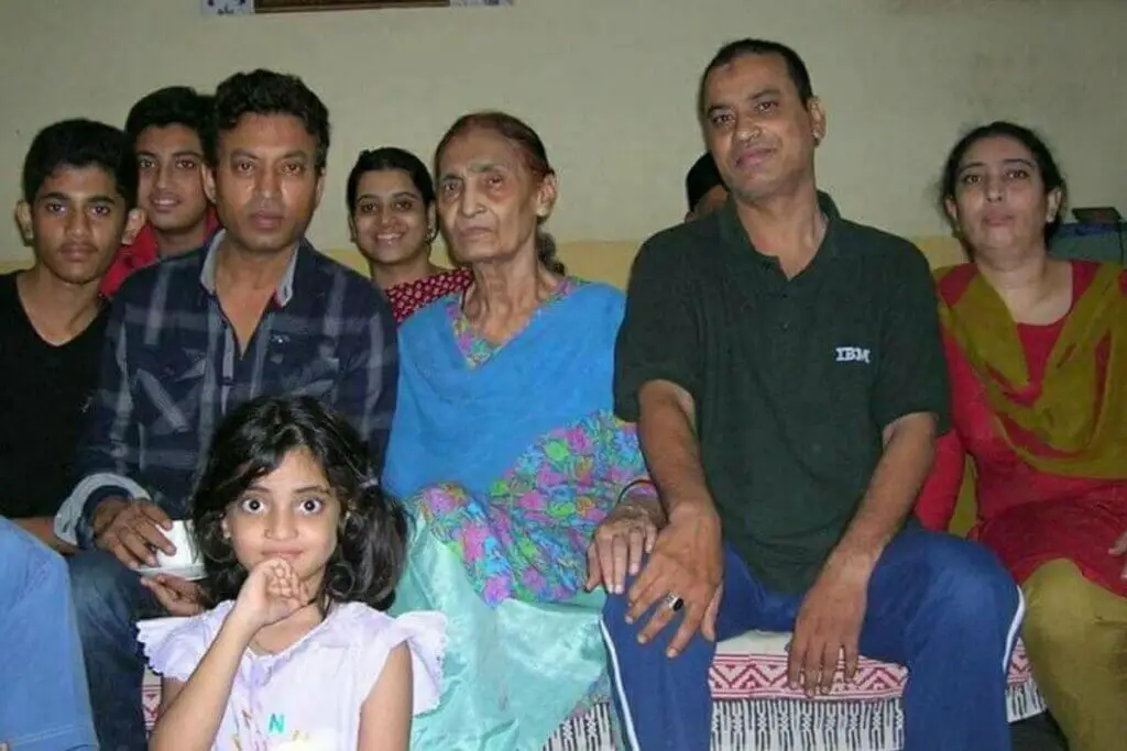 irrfan khan family
