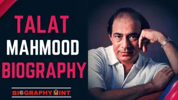 Talat Mahmood Biography