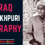 Firaq Gorakhpuri Biography