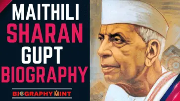 Maithili Sharan Gupt Biography