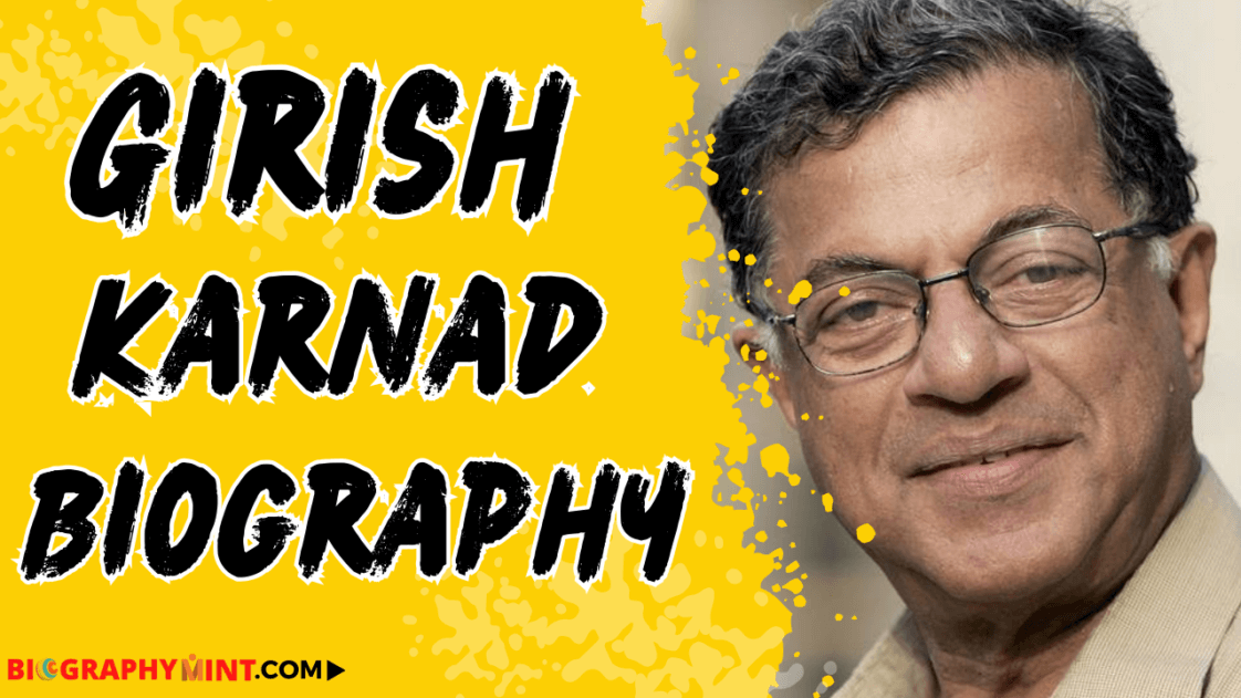 Girish Karnad Age, Death, Wife, Children, Family, Biography And More