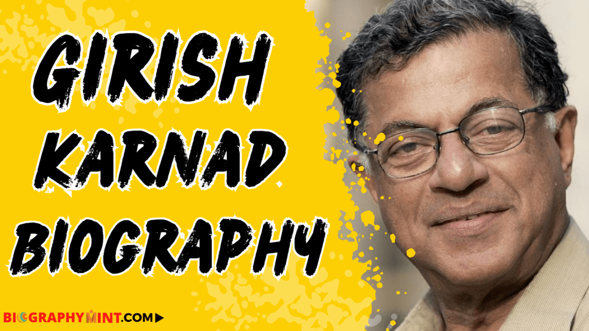 Girish karnad biography