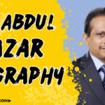 K. V. Abdul nazar biography