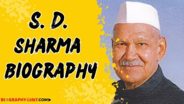 S. D. Sharma biography