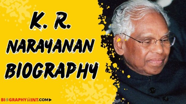 K. R. Narayanan Age, Height, Family, Wife, Biography, More