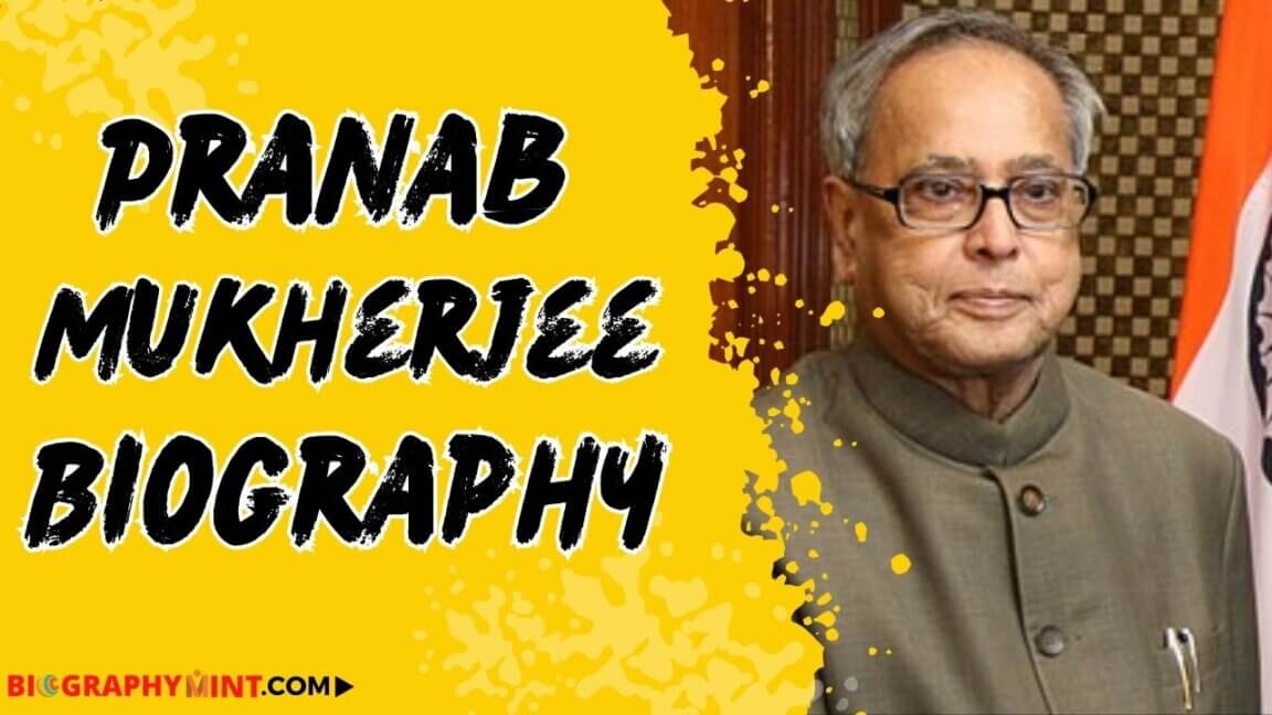 Pranab mukherjee biography