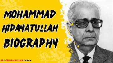 Mohammad hidayatullah biography