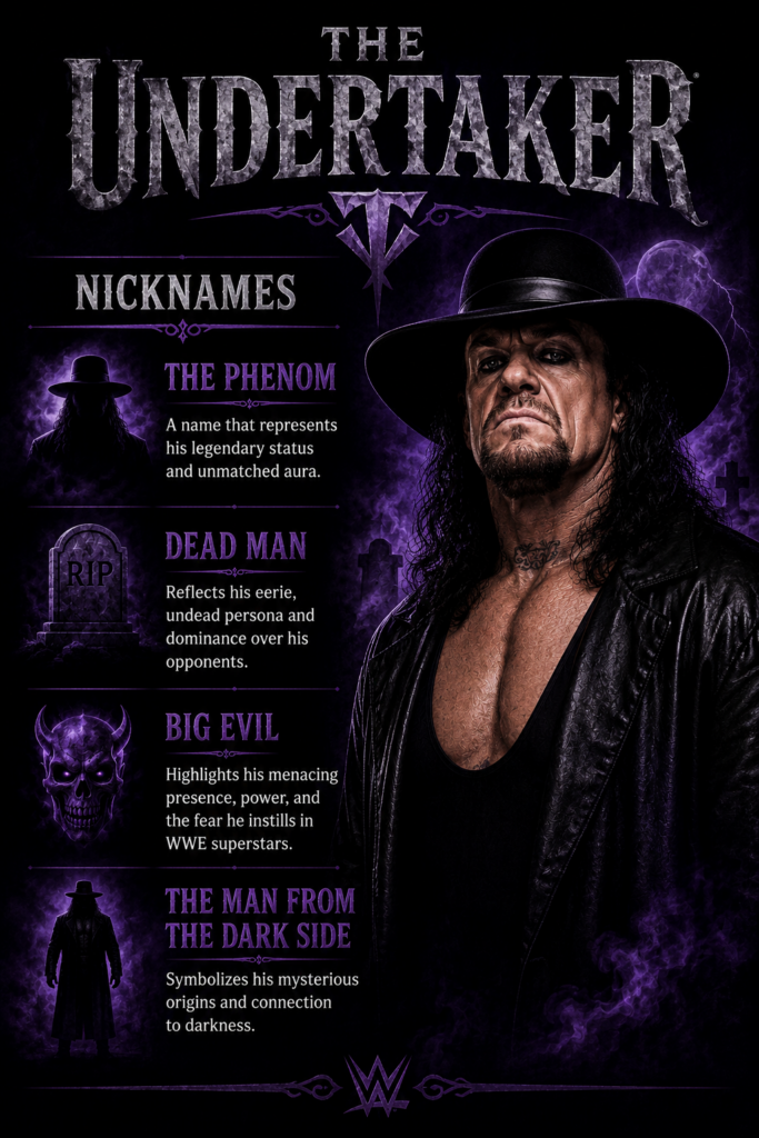 The phenom, dead man, big evil, the man from the dark side